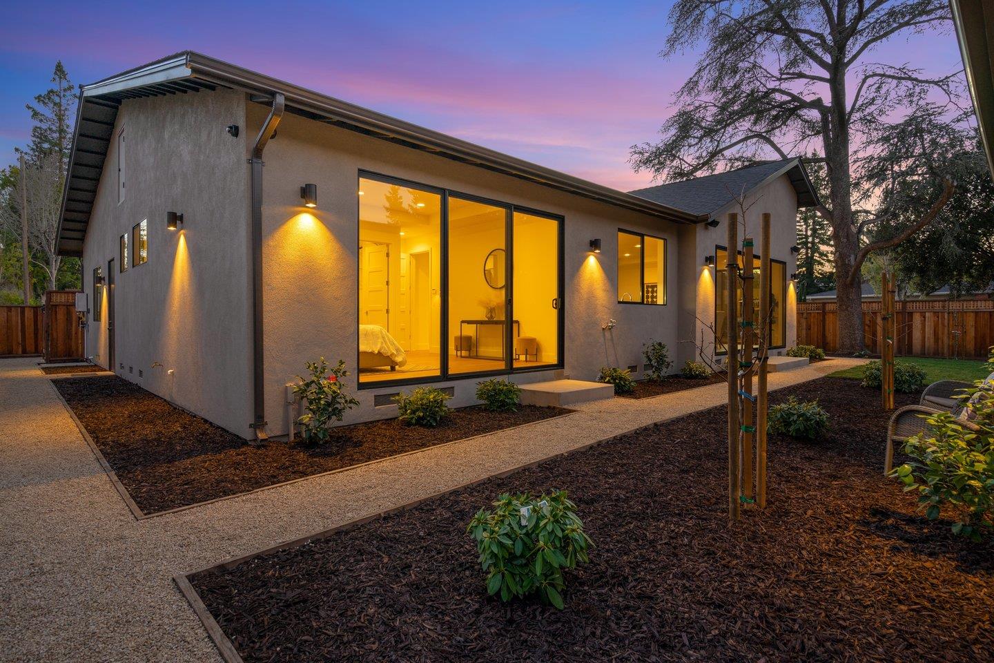 1009 Cascade Drive Sunnyvale, CA 94087 - Photo 81 of 89 a front view of a house with garden