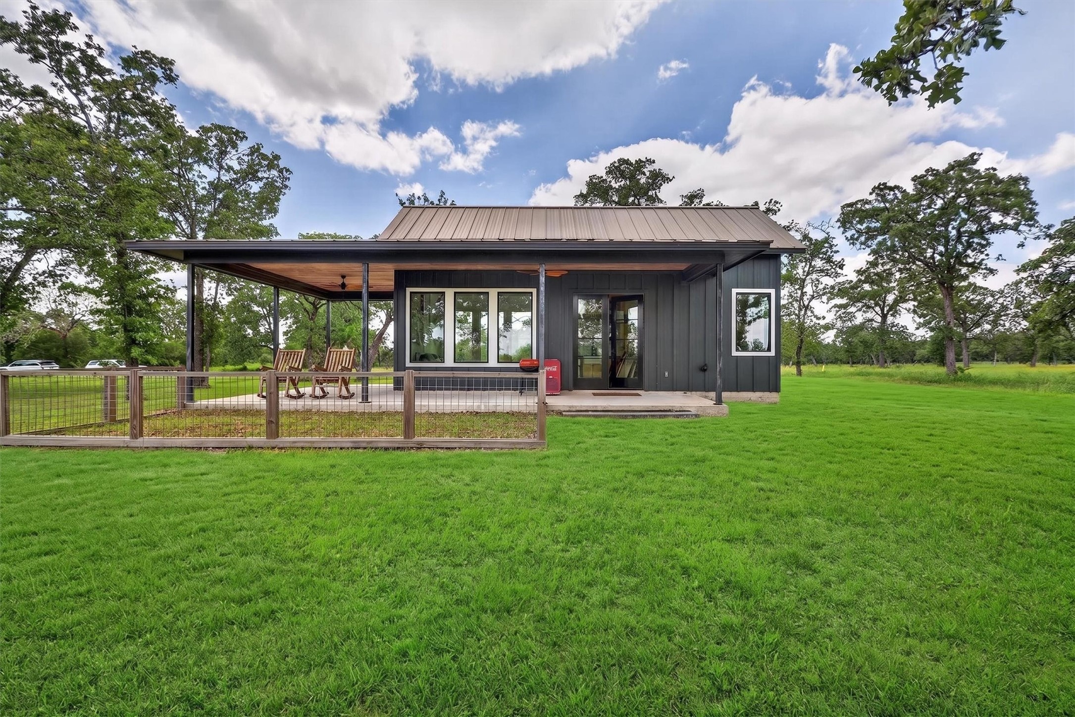1629 Waldeck Road Ledbetter, TX 78946 - Photo 41 of 50 The Cottage. Near by is another stocked Pond.