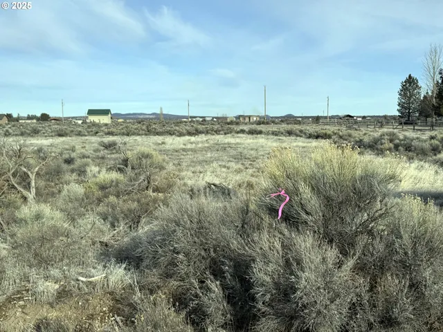 a view of a large building with a field