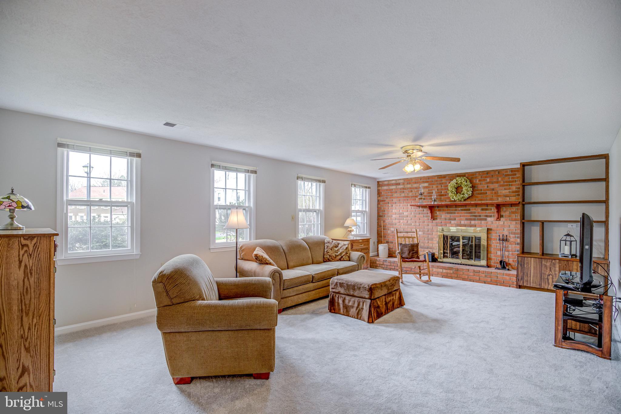 8921 Renshaw Court Springfield, VA 22153 - Photo 33 of 42 Recreation Room w cozy fireplace