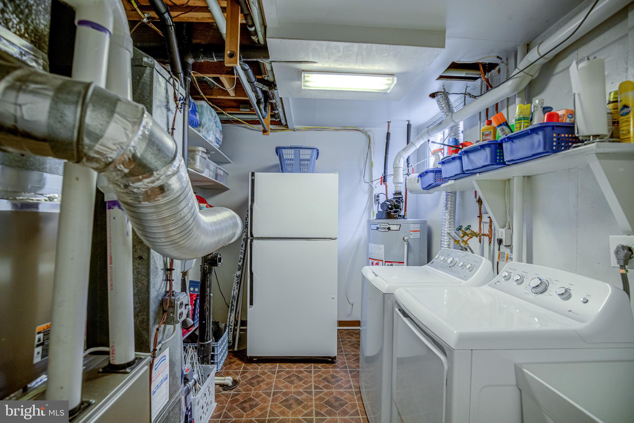 8921 Renshaw Court Springfield, VA 22153 - Photo 41 of 42 Utility/Laundry Center, extra refrigerator
