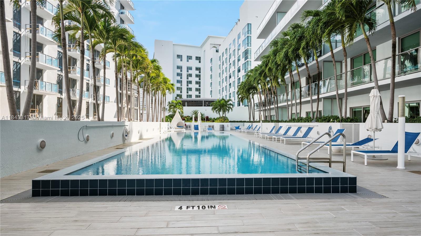 1600 Southwest 1st Avenue, Unit 1104 Miami, FL 33129 - Photo 18 of 22 a view of outdoor space with seating area