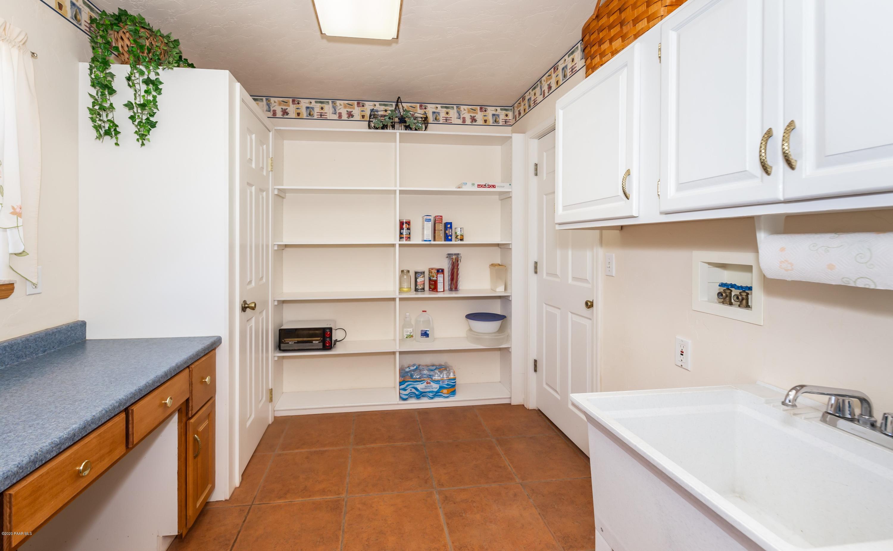 7285 North Race Track Road Prescott, AZ 86305 - Photo 20 of 35 026_Laundry Room Pantry