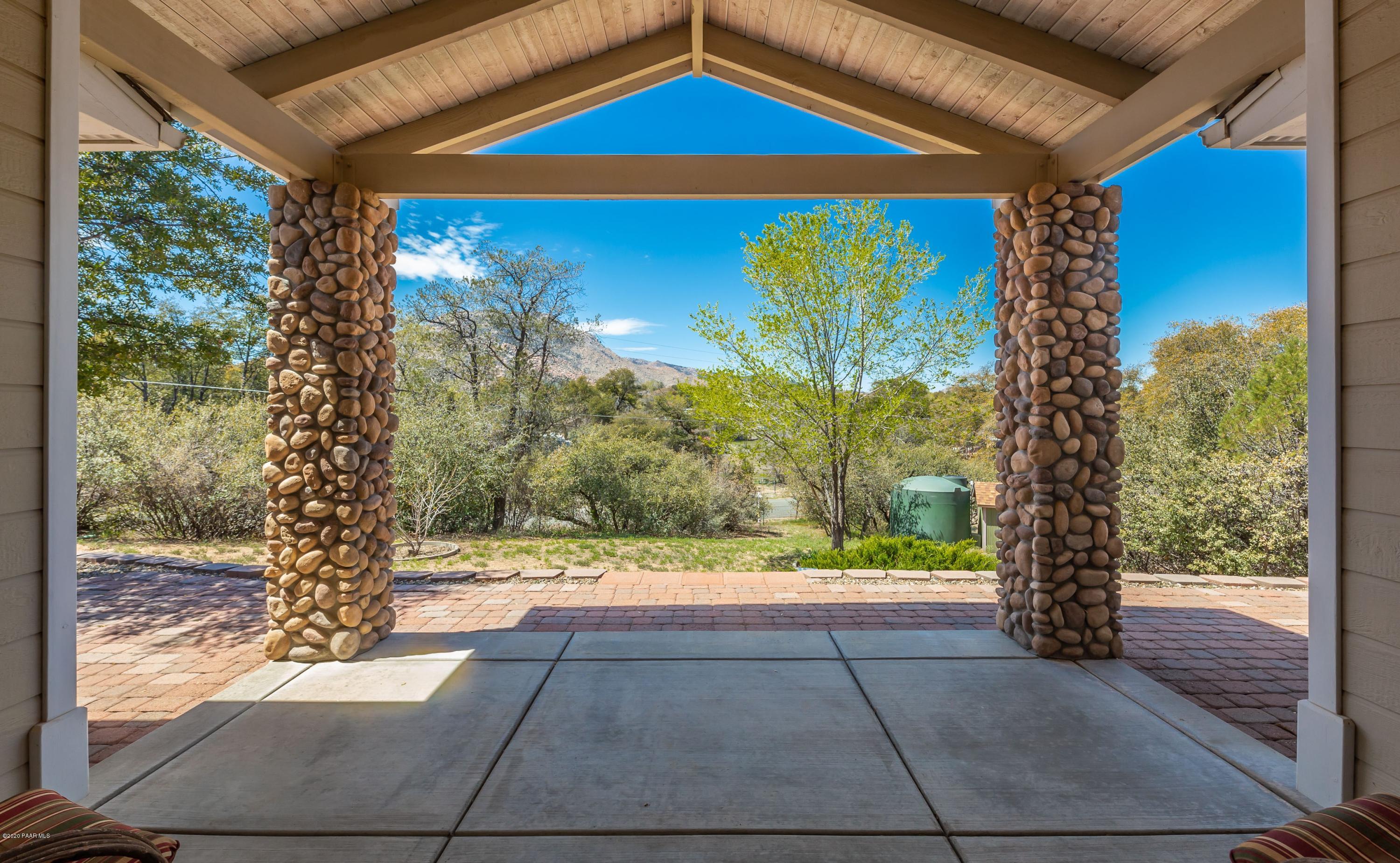 7285 North Race Track Road Prescott, AZ 86305 - Photo 2 of 35 008_Front Entry Covered Patio
