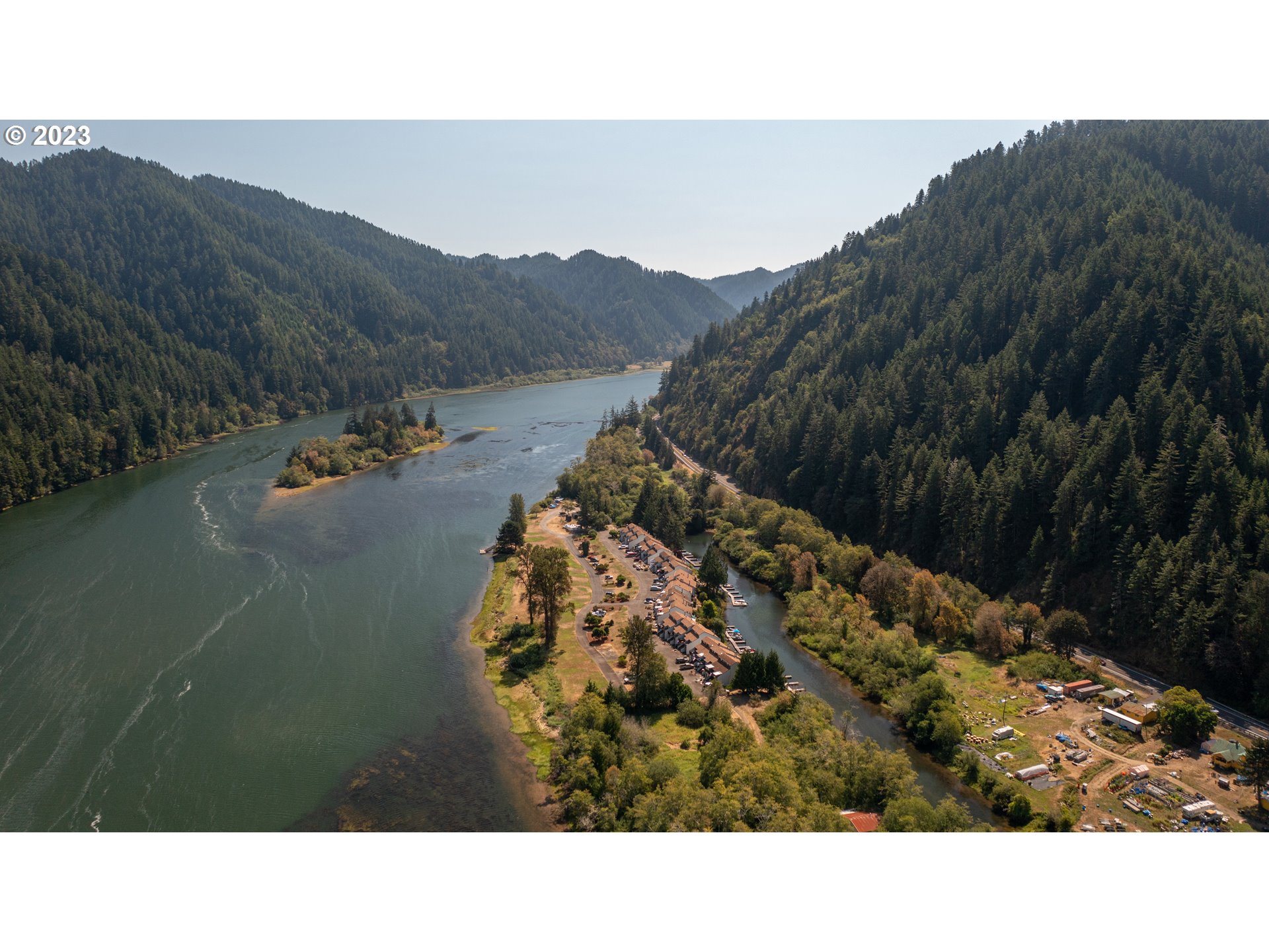 43605 Highway 38, Unit 18 Reedsport, OR 97467 - Photo 29 of 32 Drone View/UAV