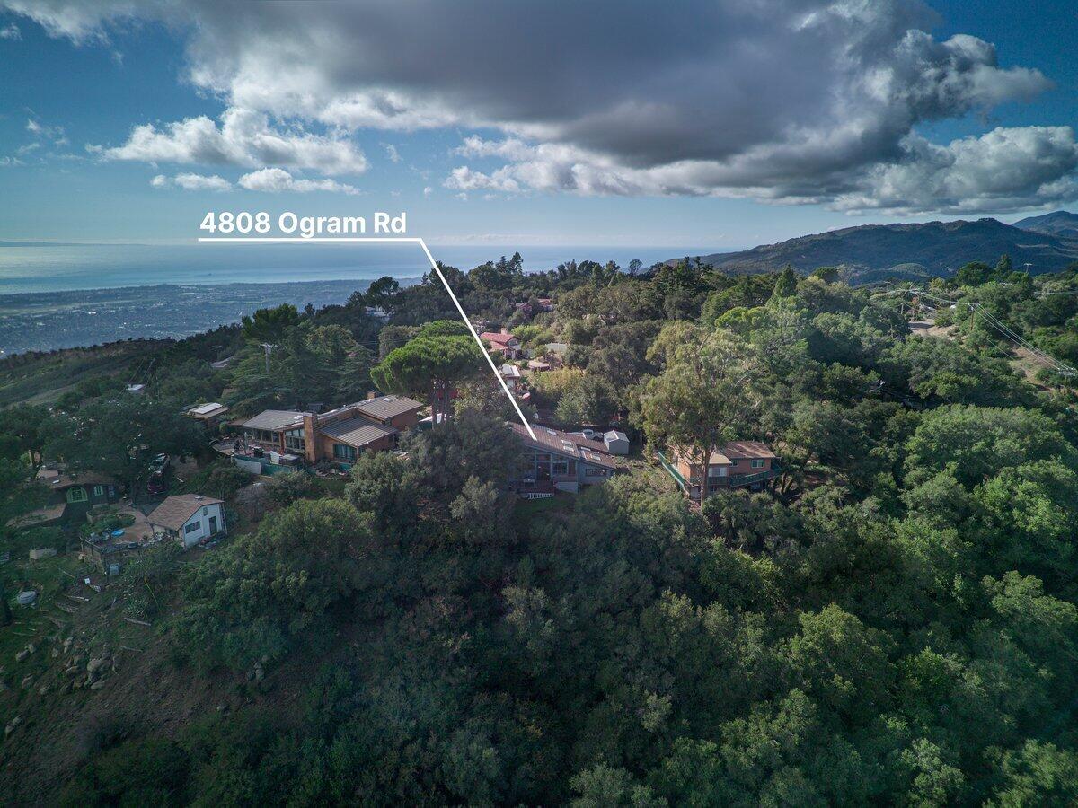 4808 Ogram Road Santa Barbara, CA 93105 - Photo 45 of 45 4808 Ogram Rd Aerial-11
