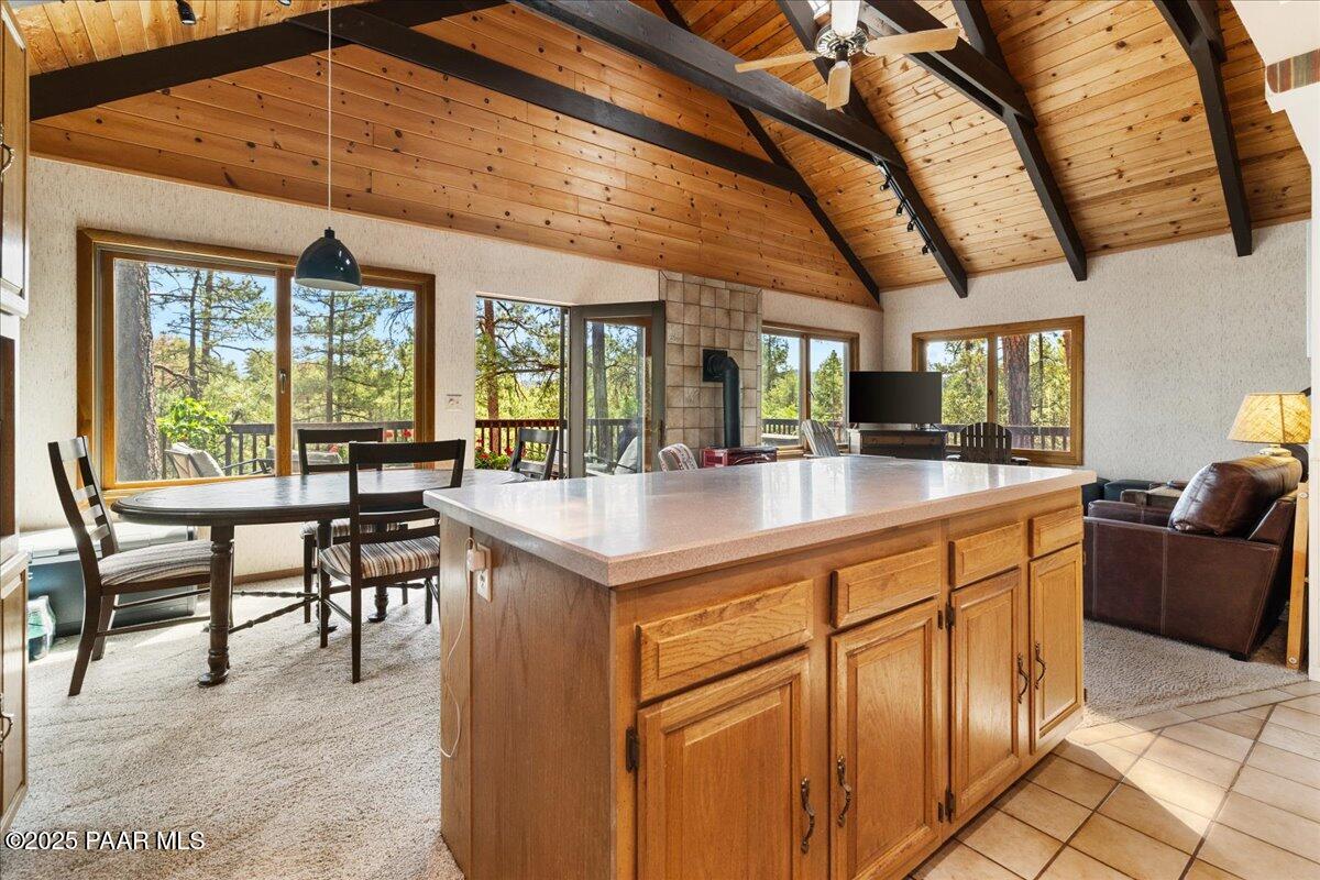 5588 Mountain View Prescott, AZ 86305 - Photo 7 of 45 a kitchen with stainless steel appliances granite countertop a sink and cabinets