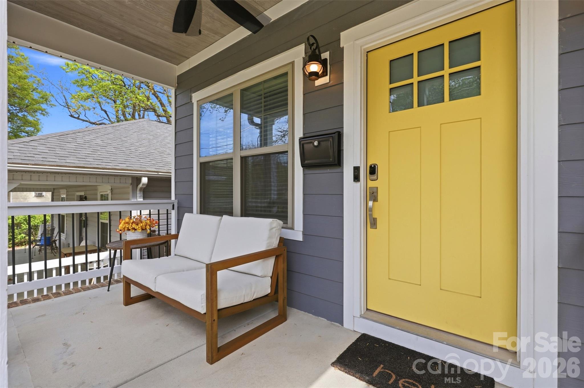 1732 Parson Street Charlotte, NC 28205 - Photo 2 of 33 a building outdoor space with patio furniture and potted plant