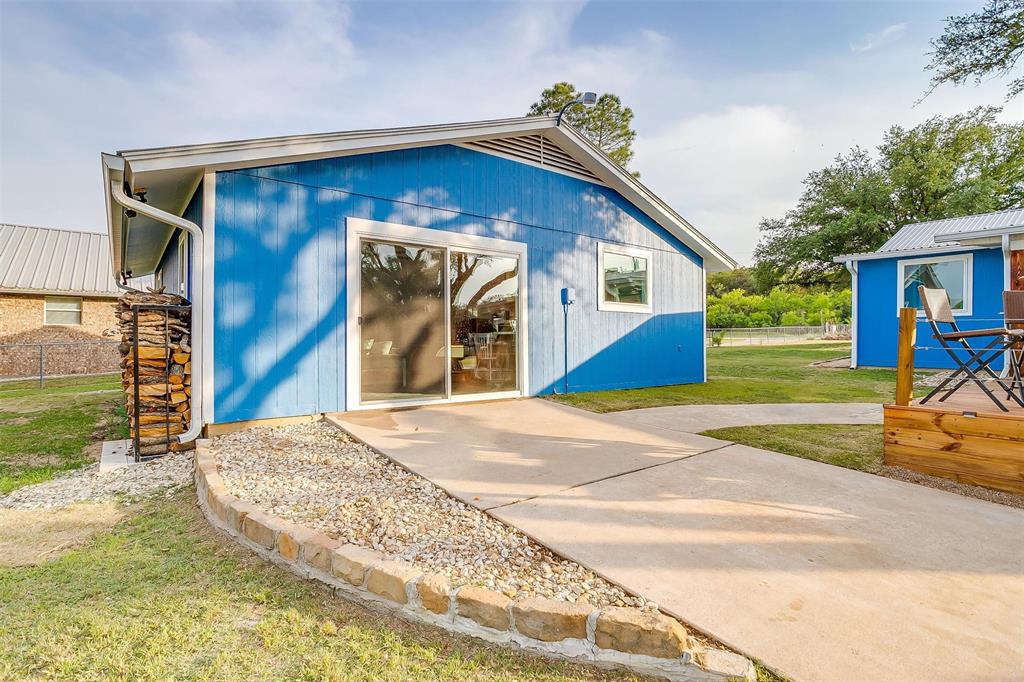 520 Deer Trail Gordon, TX 76453 - Photo 21 of 40 a view of a house with a patio
