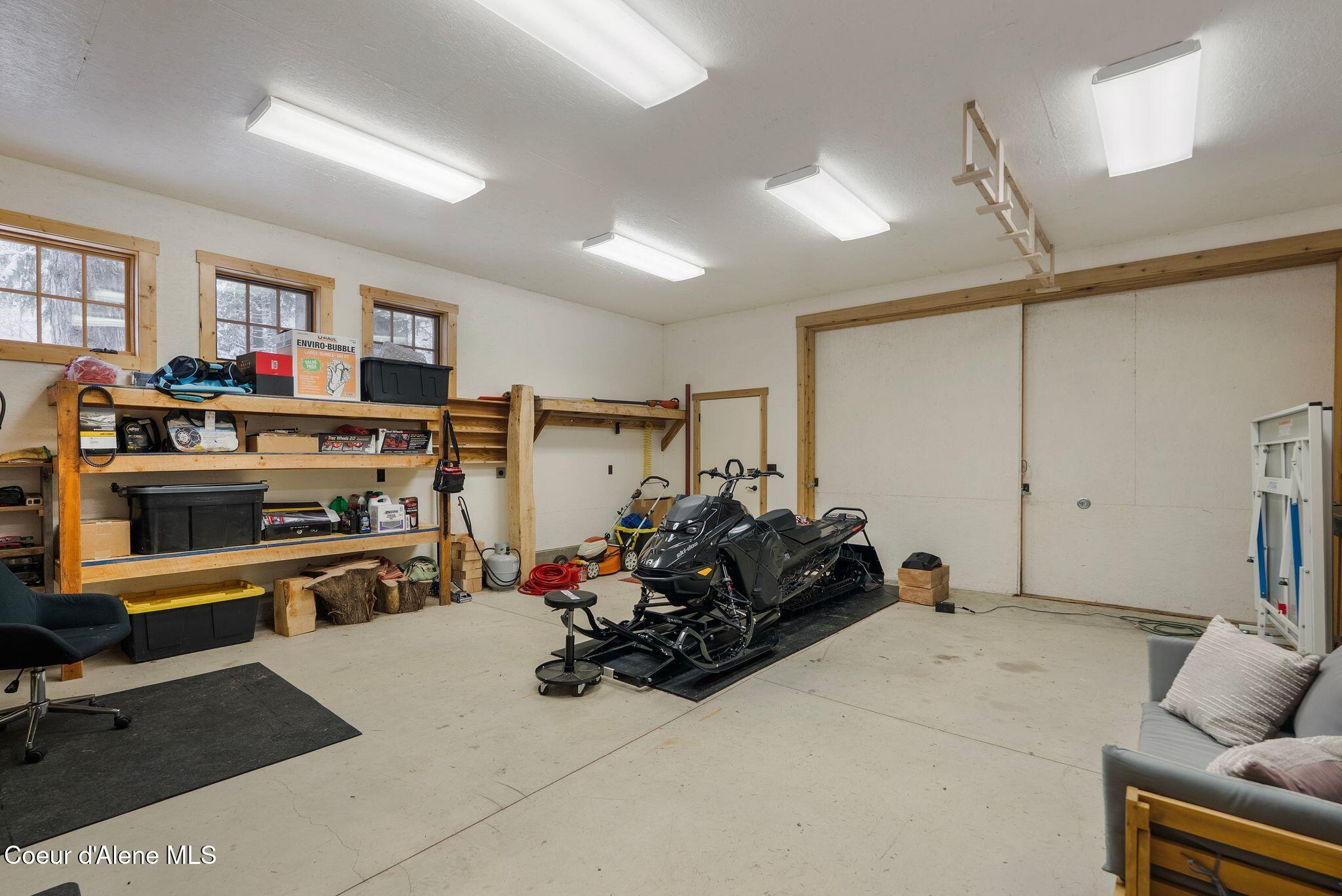 2222 Hidden Valley Road Sandpoint, ID 83864 - Photo 72 of 93 Finished shop w/studio/office