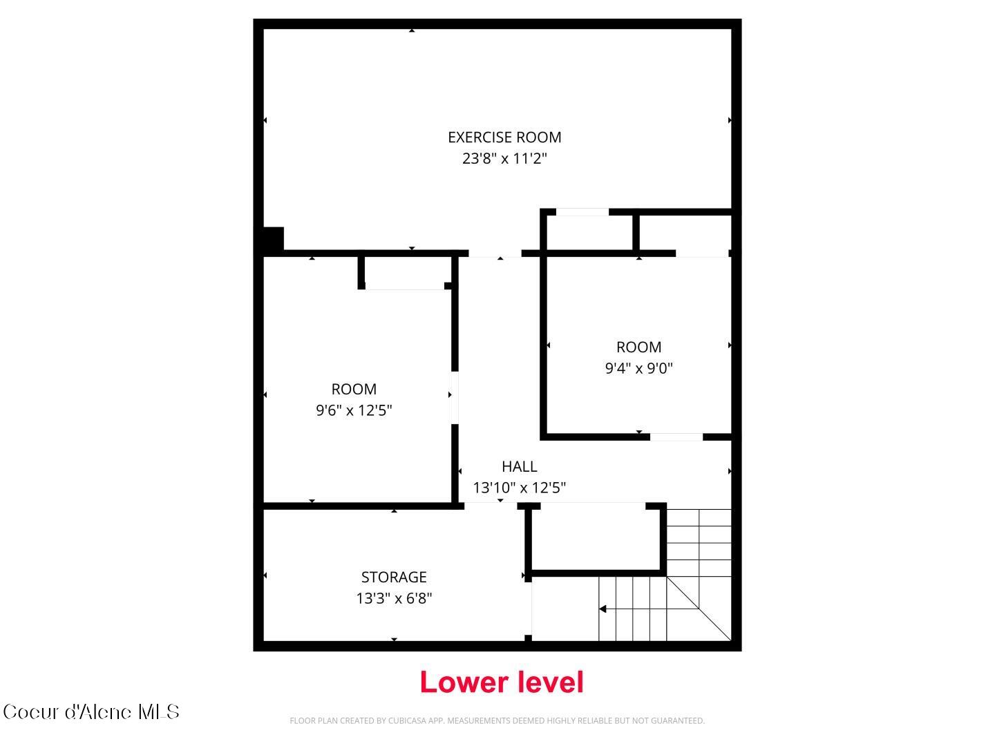 2222 Hidden Valley Road Sandpoint, ID 83864 - Photo 93 of 93 Floor plan lower level