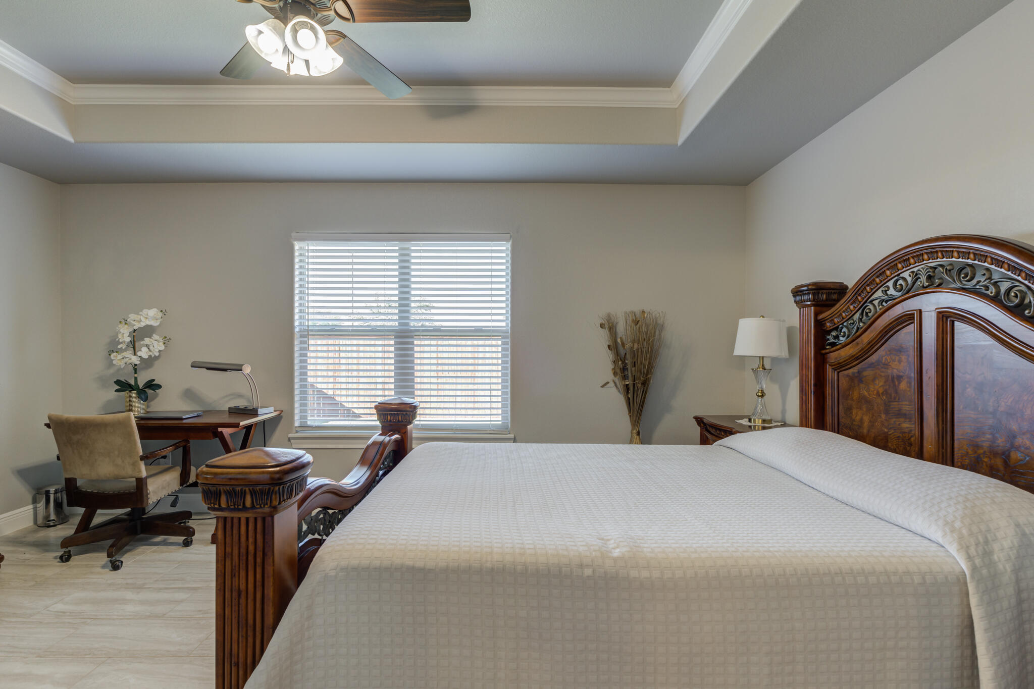 6306 87th Street Lubbock, TX 79424 - Photo 27 of 47 a bedroom with bed and window