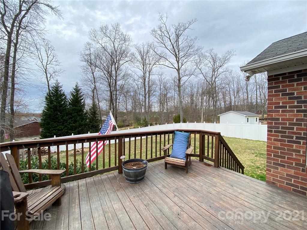 1168 Balfour Quarry Road Salisbury, NC 28146 - Photo 45 of 47 a view of balcony with wooden floor and outdoor seating
