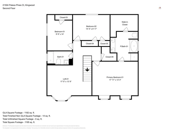 $2,295 | 21504 Palace Pines Drive, Kingwood, TX 77339