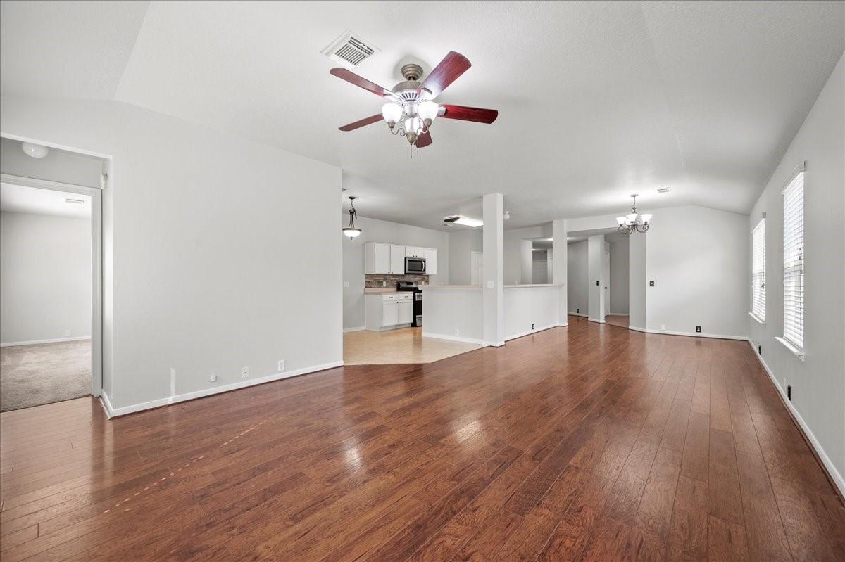 17535 Prospect Meadows Drive Houston, TX 77095 - Photo 9 of 39 The open flow allows for easy interaction between spaces, letting you cook, dine, and relax while staying connected with family and guests.