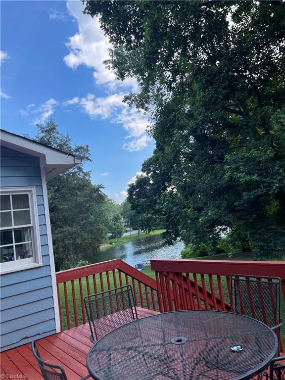 2836 Pickering Road Greensboro, NC 27407 - Photo 16 of 44 Deck overlooking lake