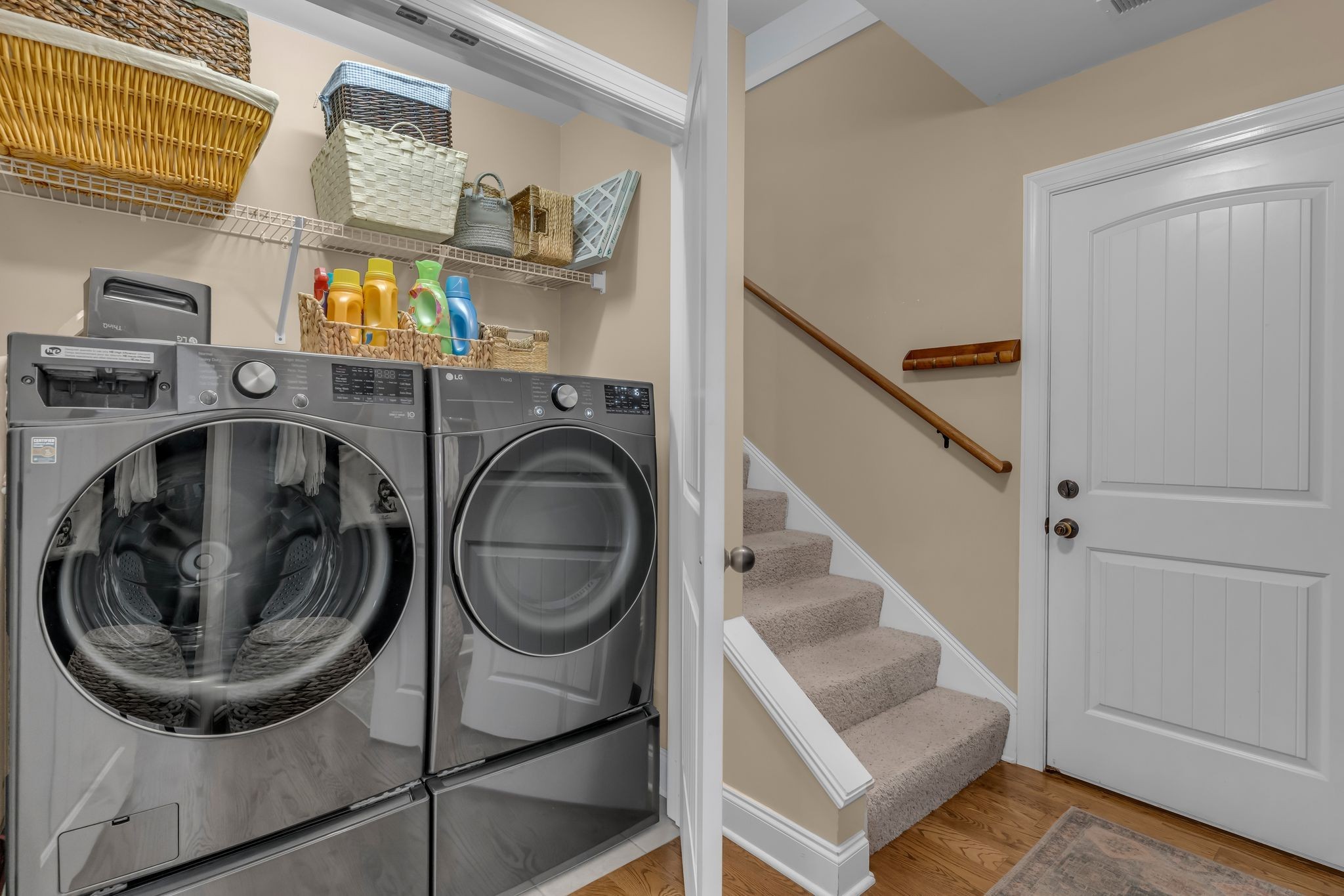 1688 Porter Road Bon Aqua, TN 37025 - Photo 25 of 38 a view of entryway with washer and dryer