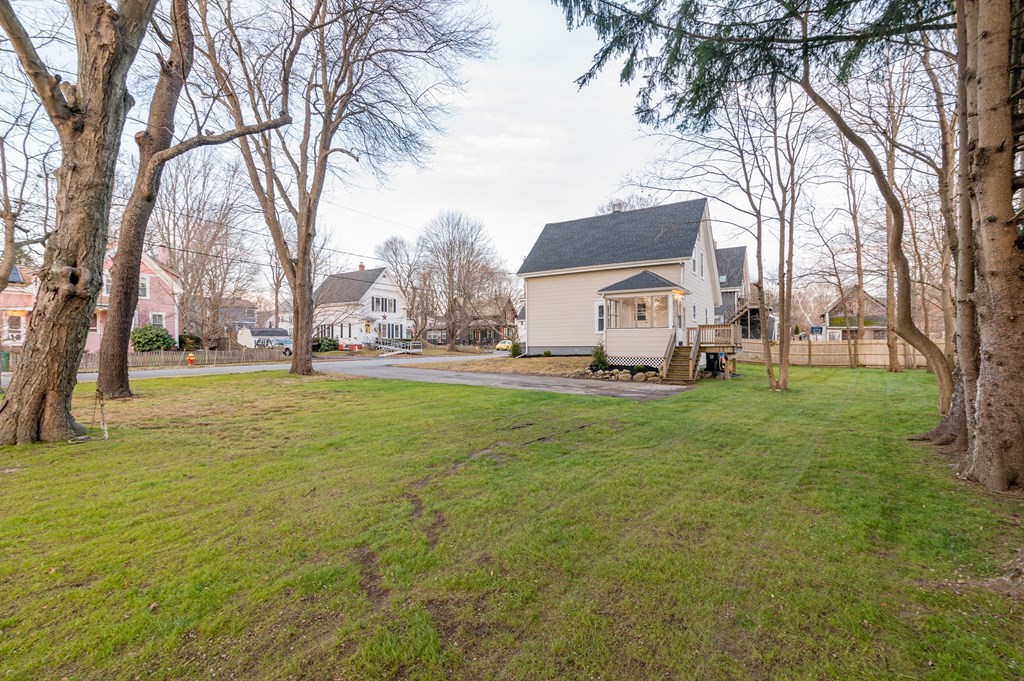 36 Cherry Street Whitman, MA 02382 - Photo 20 of 35 a view of a house with a big yard