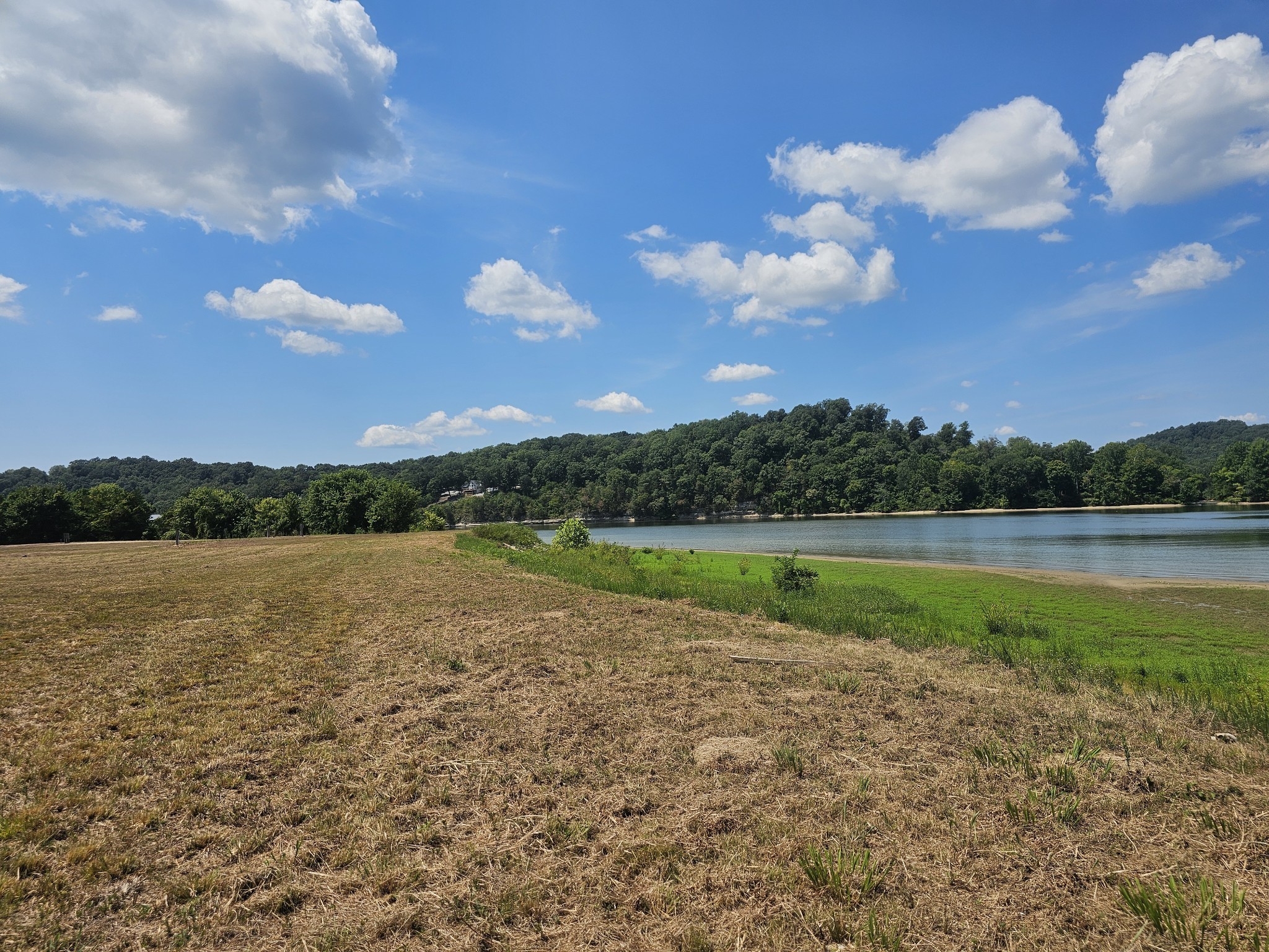 2427 Hardin Bottom River Road Clifton, TN 38425 - Photo 14 of 31 a view of lake with green space