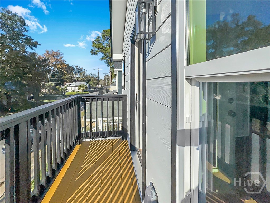 1612 Reynolds Street Savannah, GA 31401 - Photo 30 of 31 BALCONY OFF OF BEDROOM 3