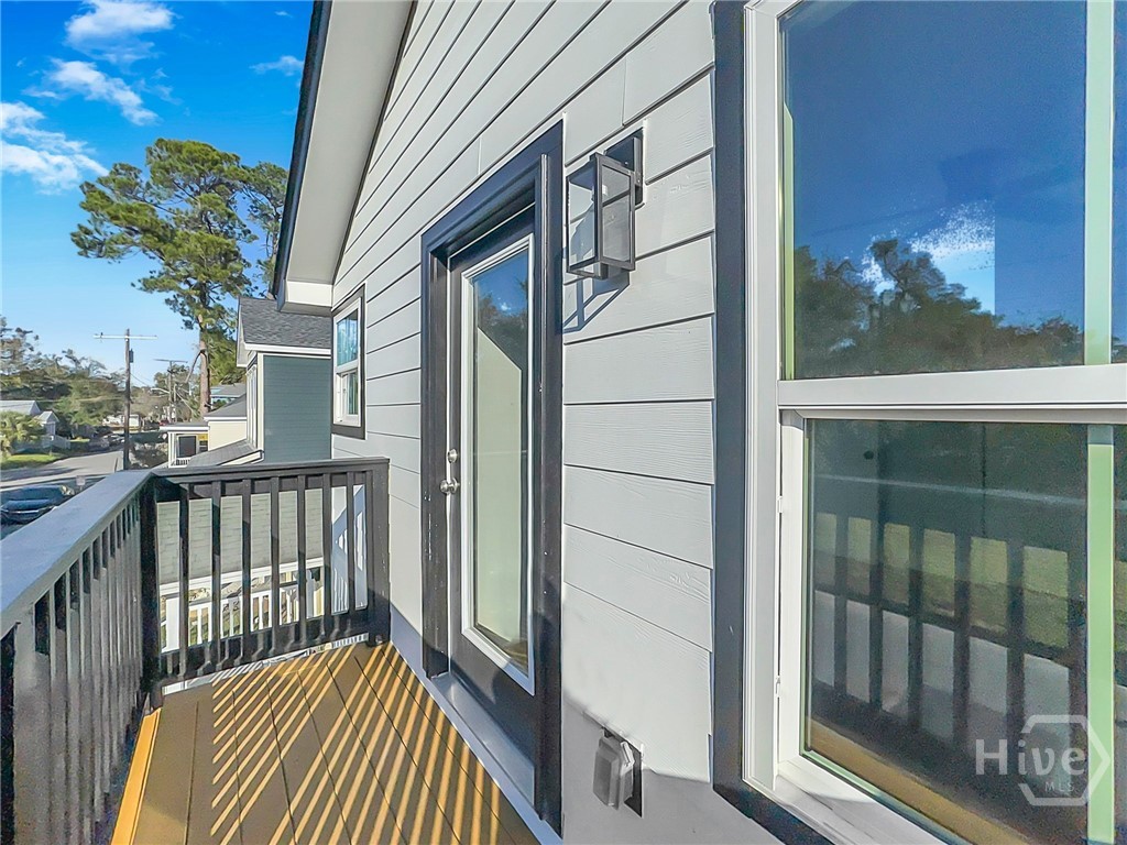 1612 Reynolds Street Savannah, GA 31401 - Photo 31 of 31 BALCONY OFF OF BEDROOM 3
