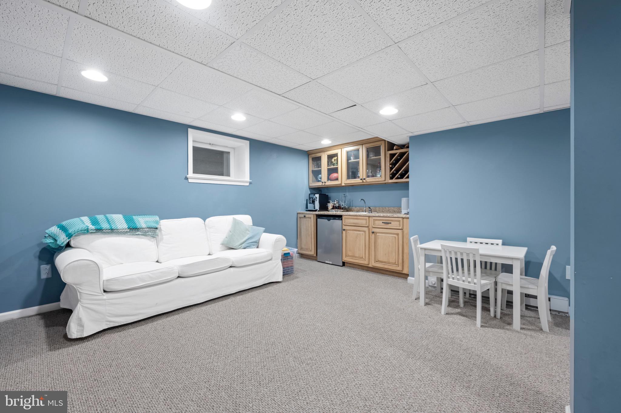 445 Upper Weadley Road Wayne, PA 19087 - Photo 35 of 36 Finished lower level w/Wet bar