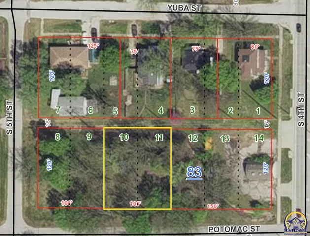 $19,000 | 0 West Potomac Street, Unit LOTS 10 11, Burlington, KS 66839