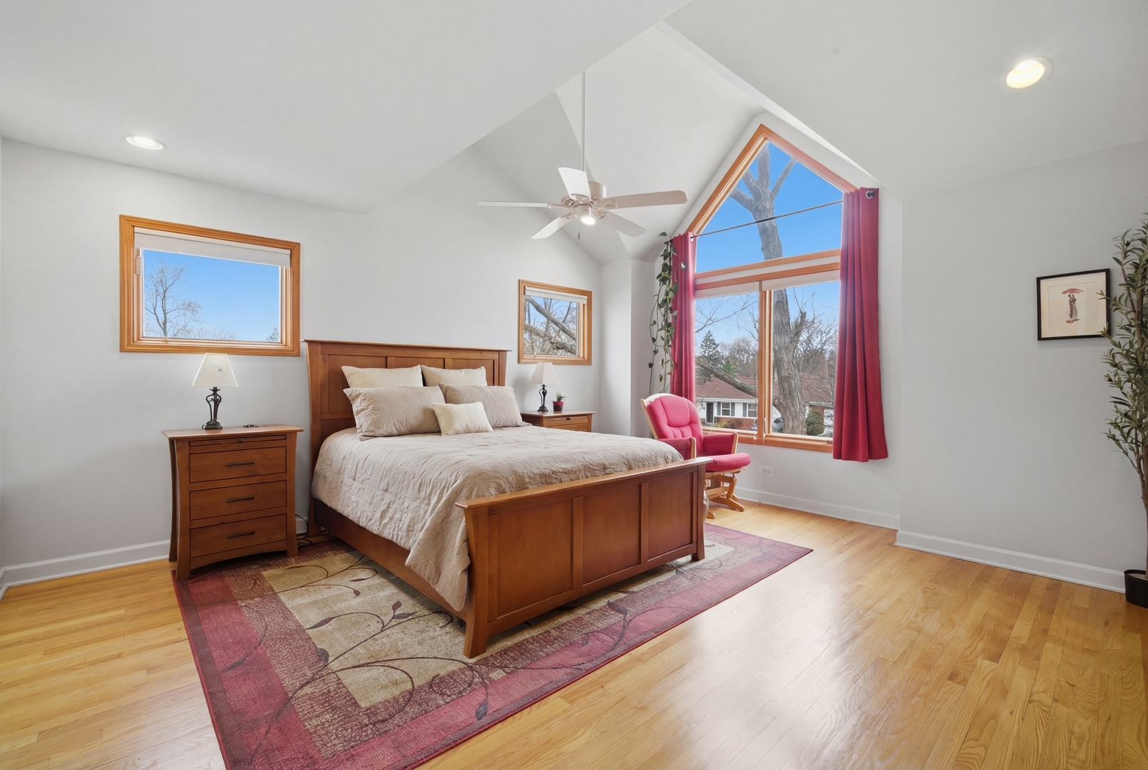 1917 Kiest Avenue Northbrook, IL 60062 - Photo 12 of 27 a bed room with a bed and a painting