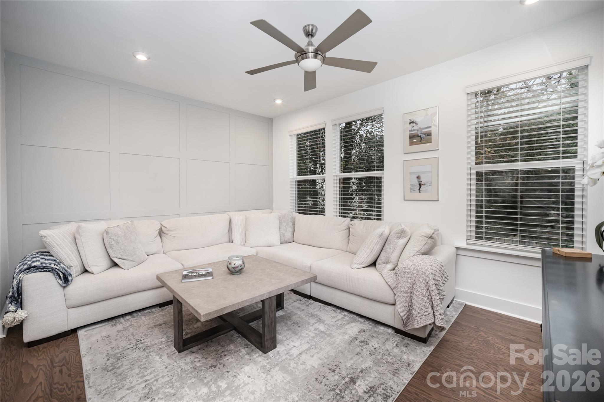 4004 Capital Ridge Charlotte, NC 28205 - Photo 12 of 30 a living room with furniture and a large window