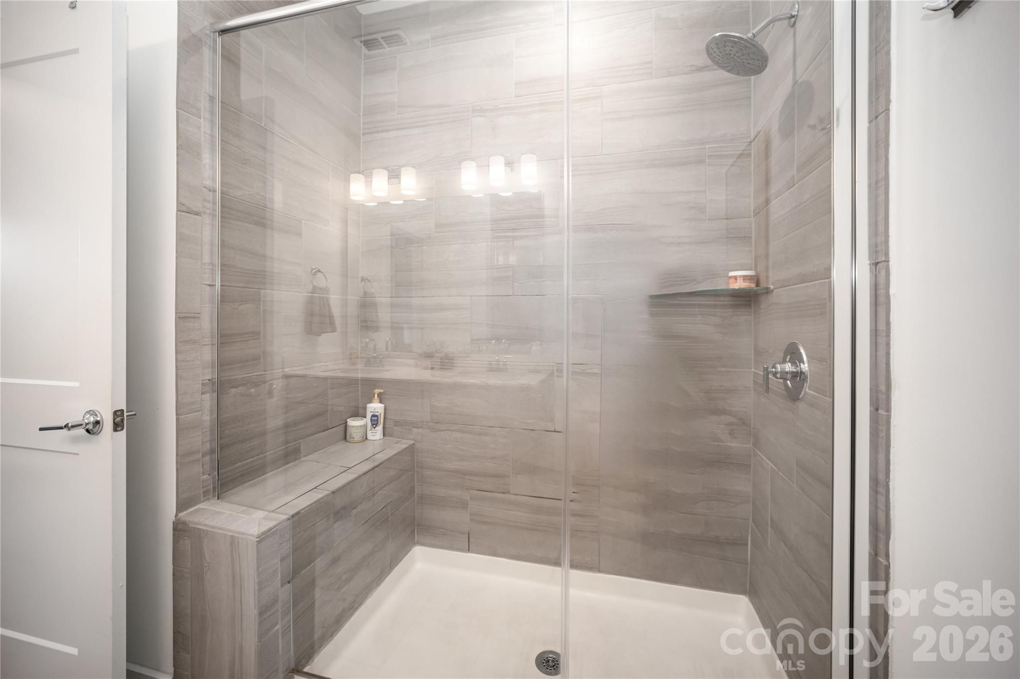 4004 Capital Ridge Charlotte, NC 28205 - Photo 19 of 30 a bathroom with a shower and a sink