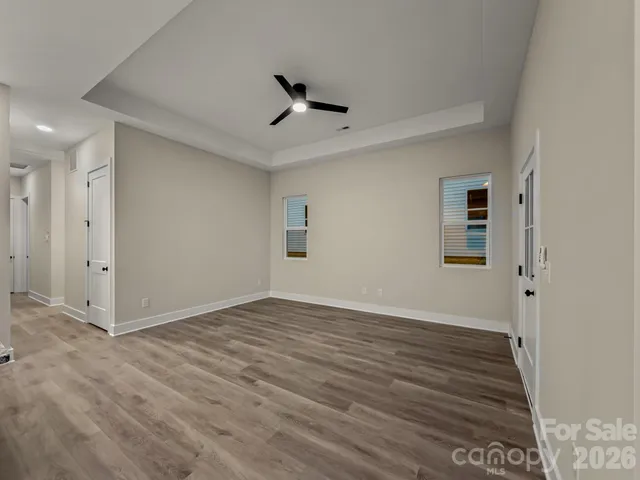wooden floor in an empty room