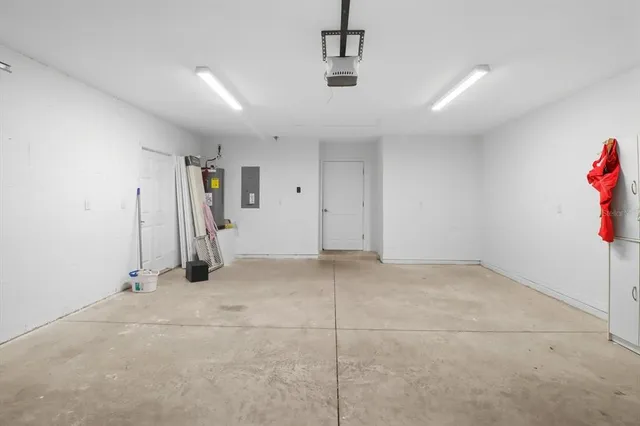 a view of a backyard with a garden