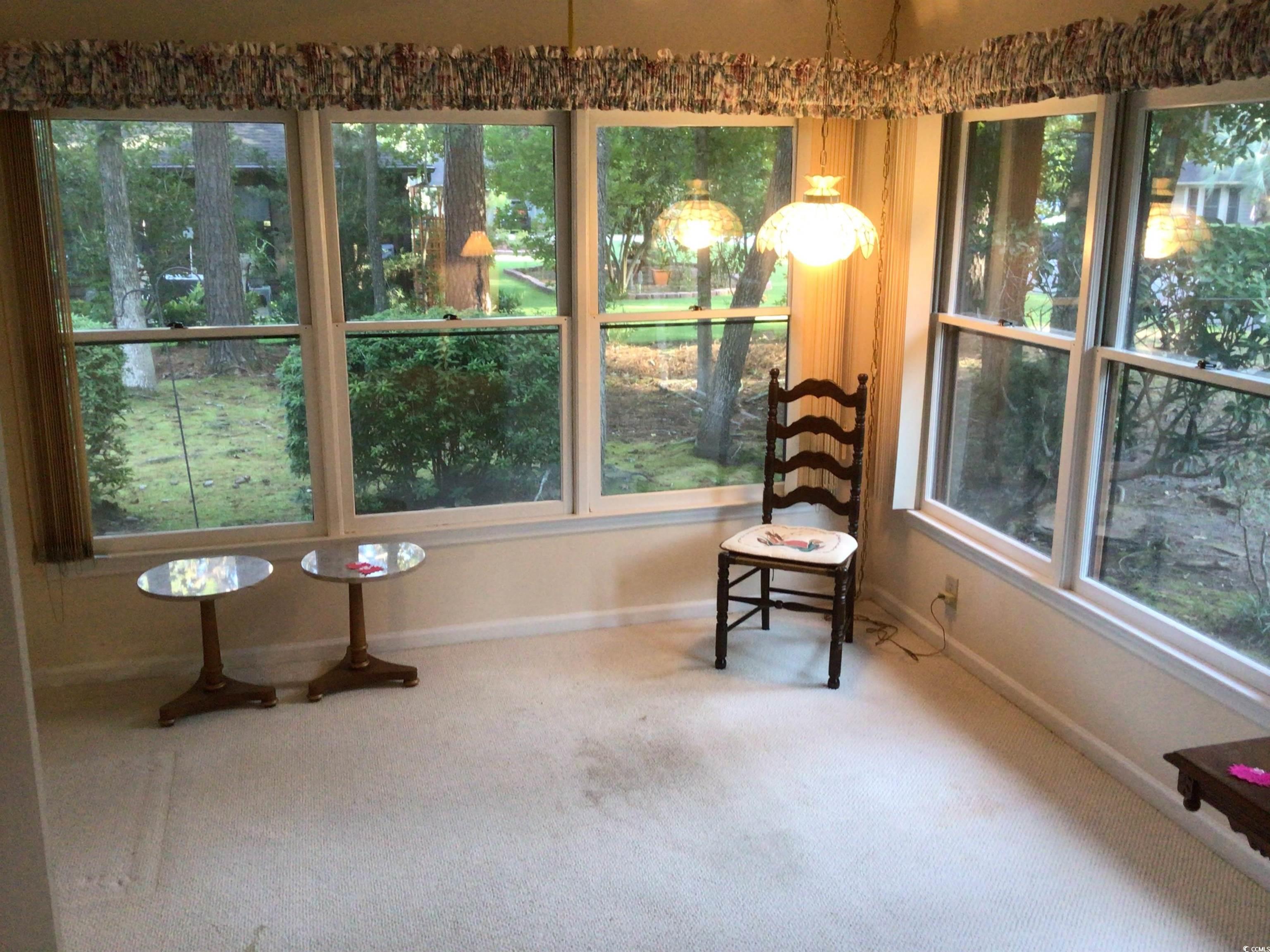 107 Myrtle Trace Drive Conway, SC 29526 - Photo 19 of 31 Sunroom / solarium featuring carpet flooring and baseboards