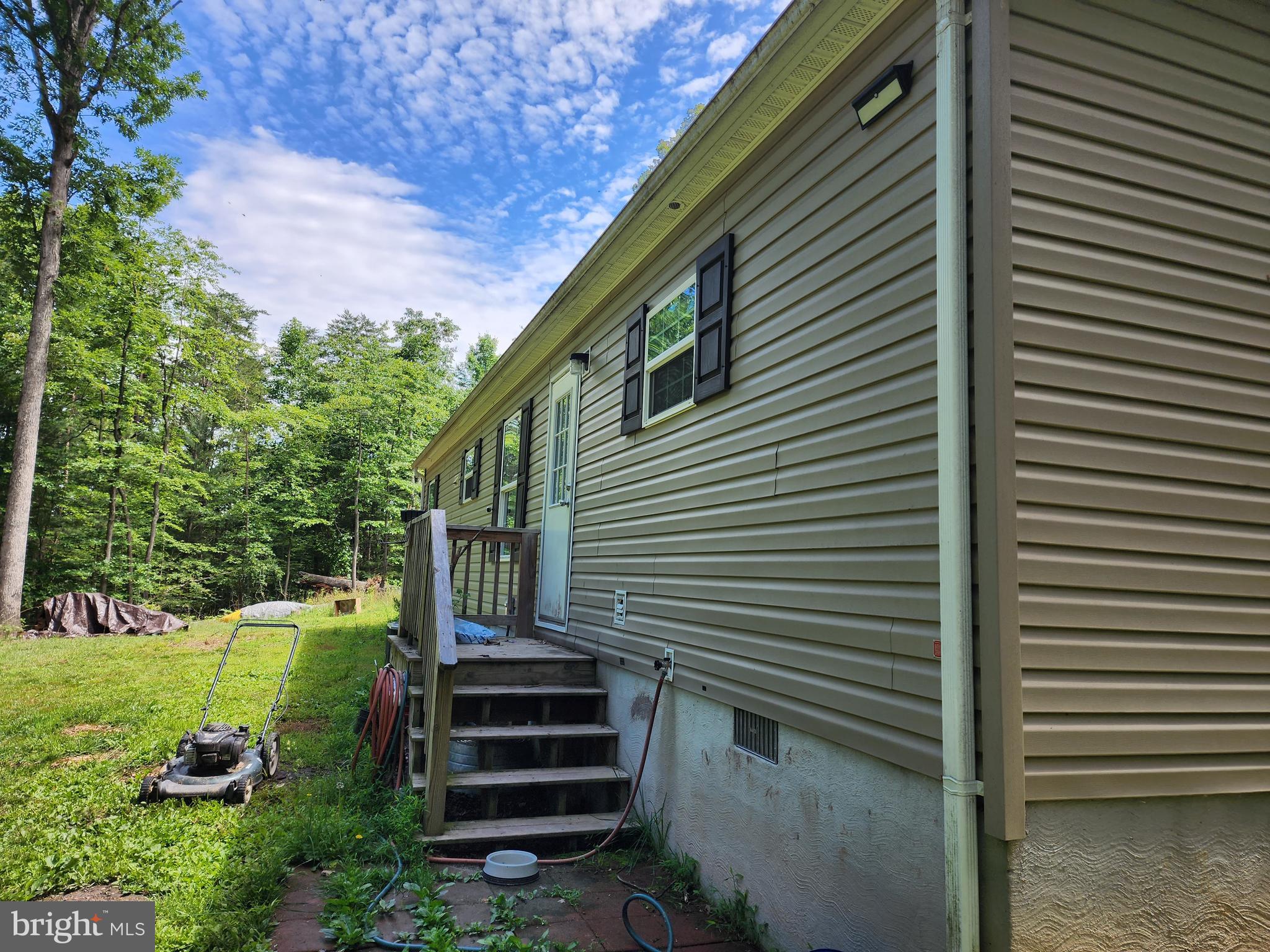 598 County Rte 1/1 Berkeley Springs, WV 25411 - Photo 4 of 25 Back Yard & Entrance