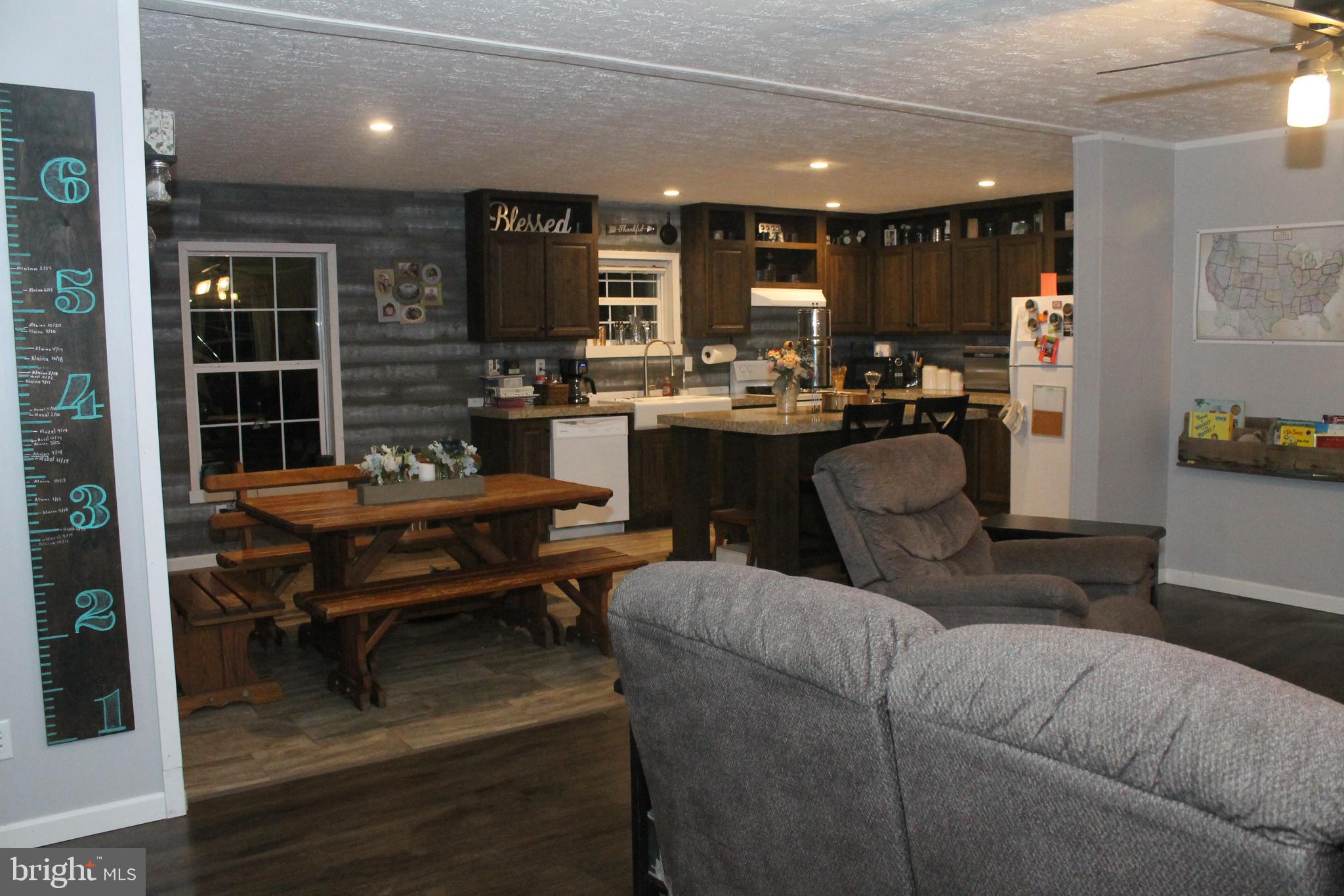 598 County Rte 1/1 Berkeley Springs, WV 25411 - Photo 6 of 25 Livingroom/kitchen/Dining Combo