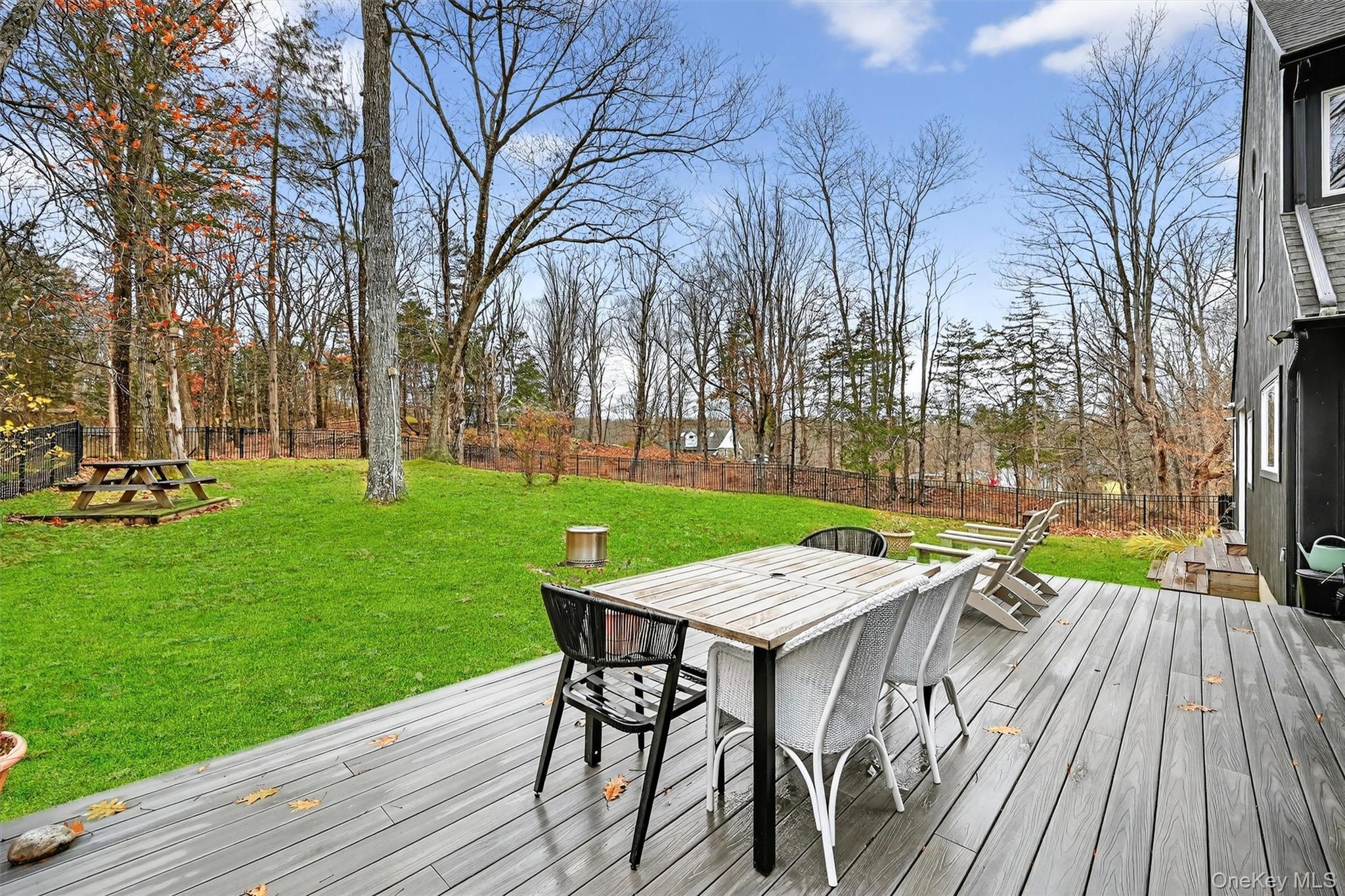 16 Oxford Springs Road Chester, NY 10918 - Photo 3 of 48 a view of a wooden deck and a patio