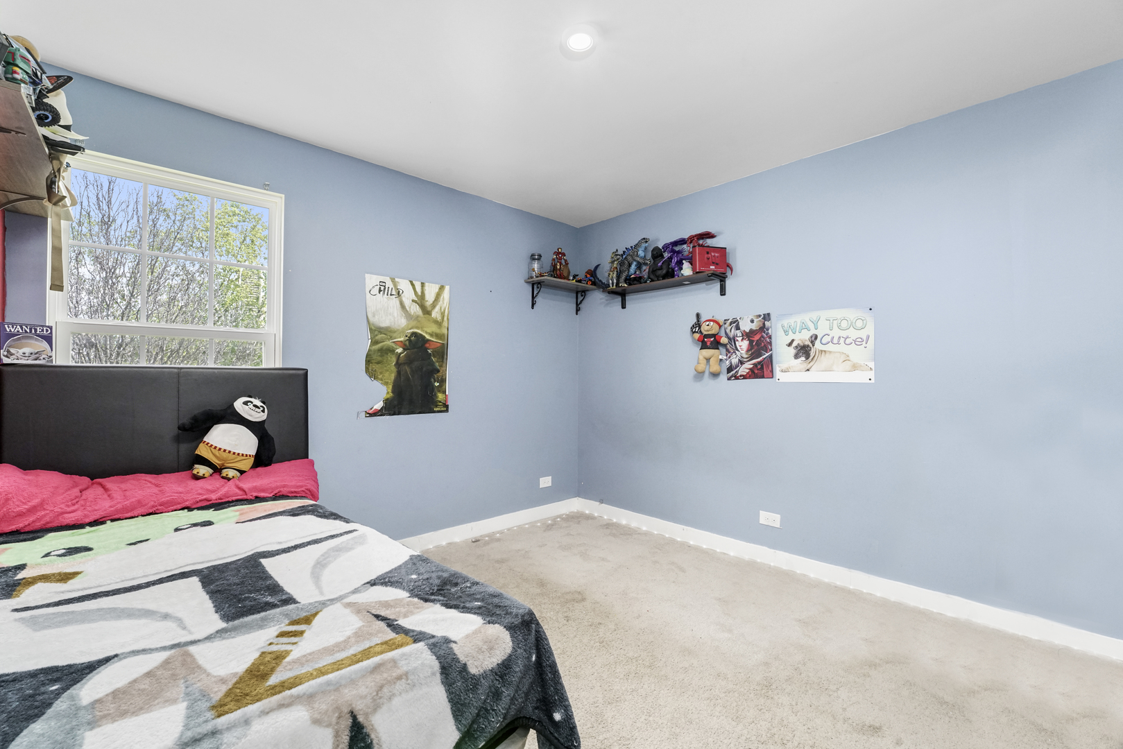 3413 Forestview Drive Joliet, IL 60431 - Photo 20 of 32 a bedroom with a bed and a window