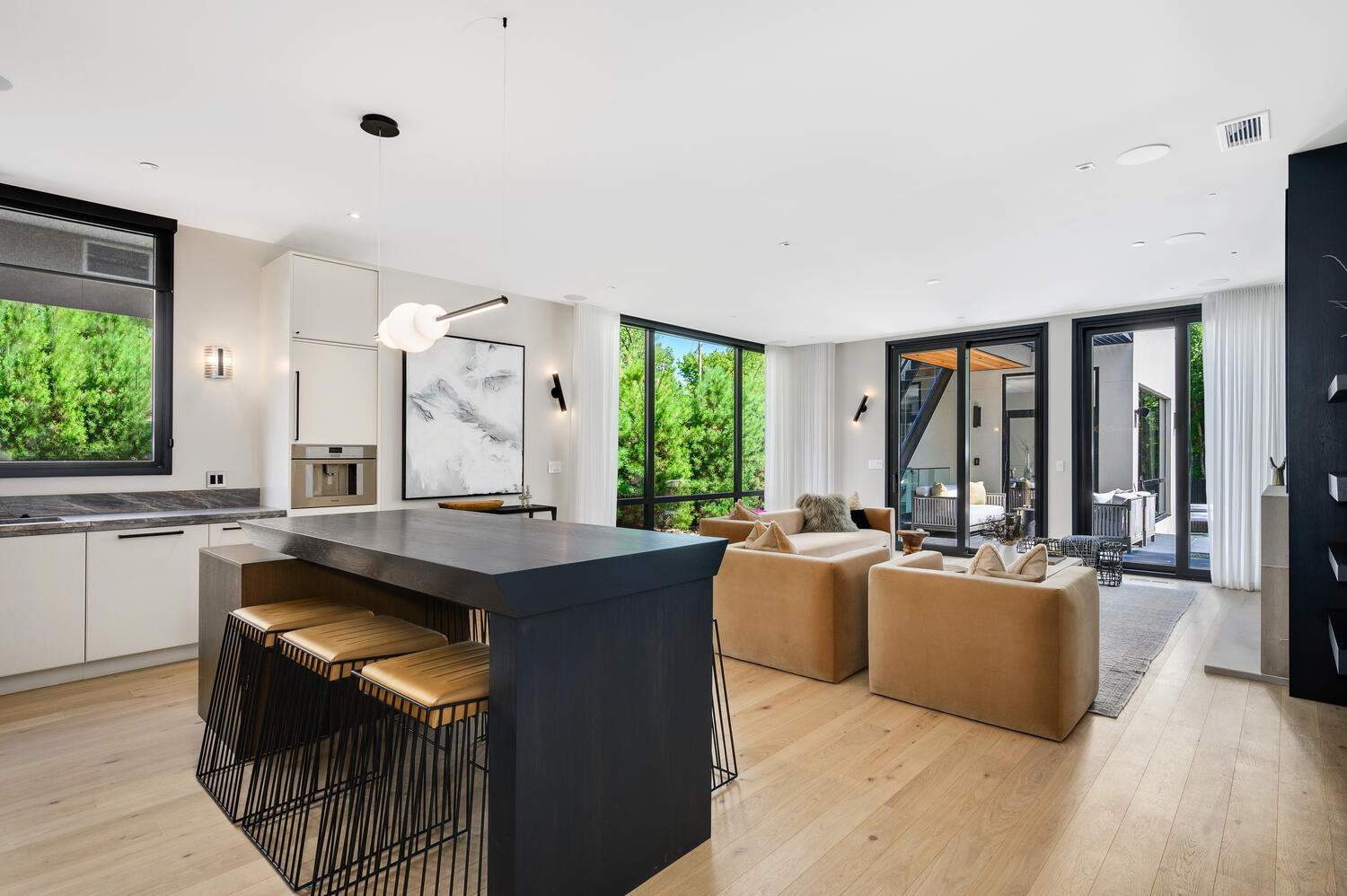 921 Sheridan Road Glencoe, IL 60022 - Photo 12 of 51 a view of a kitchen with kitchen island granite countertop a sink and a stove top oven