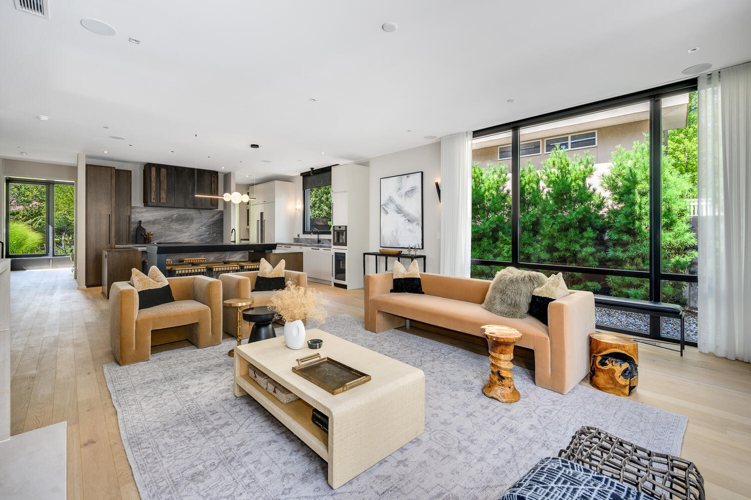 921 Sheridan Road Glencoe, IL 60022 - Photo 16 of 51 a living room with furniture and a large window