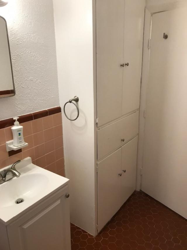 6000 Grover Avenue, Unit A Austin, TX 78757 - Photo 11 of 18 Storage inside bathroom