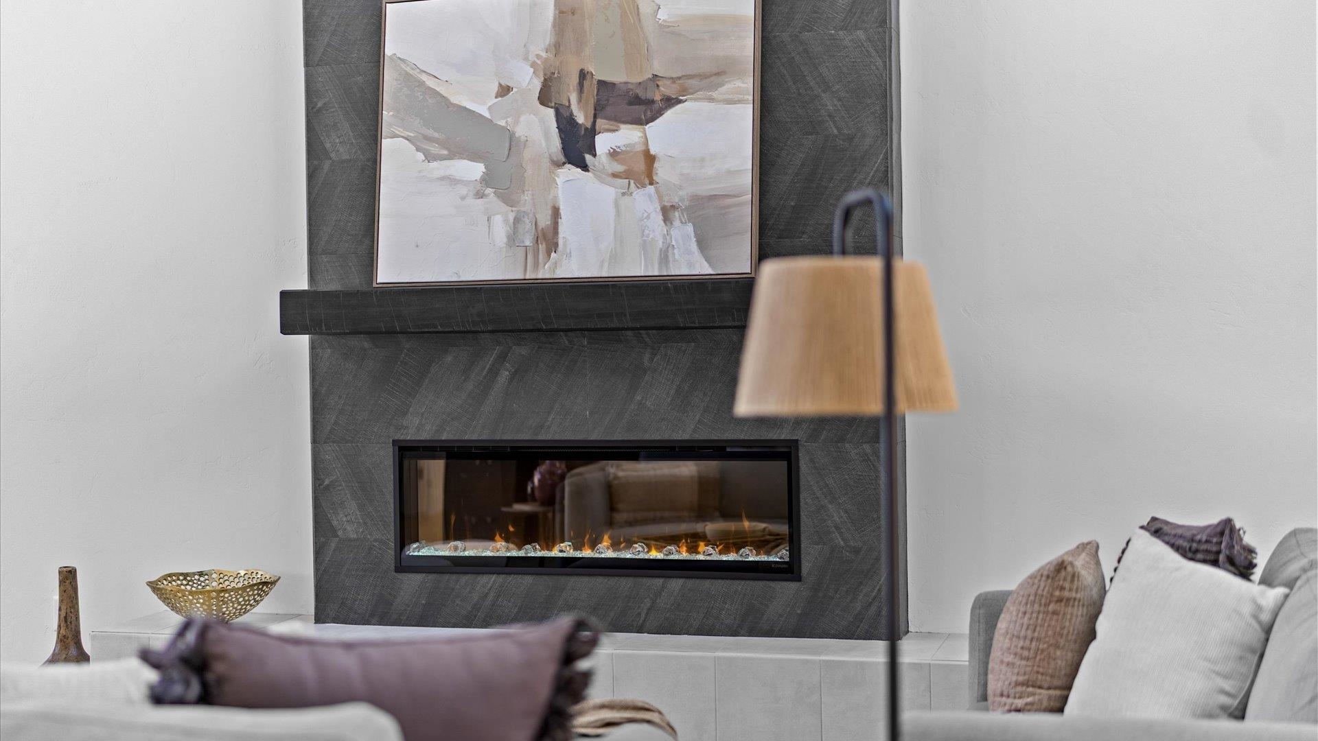 2045 Caleb Street Grand Junction, CO 81507 - Photo 6 of 42 a living room with furniture and a fireplace