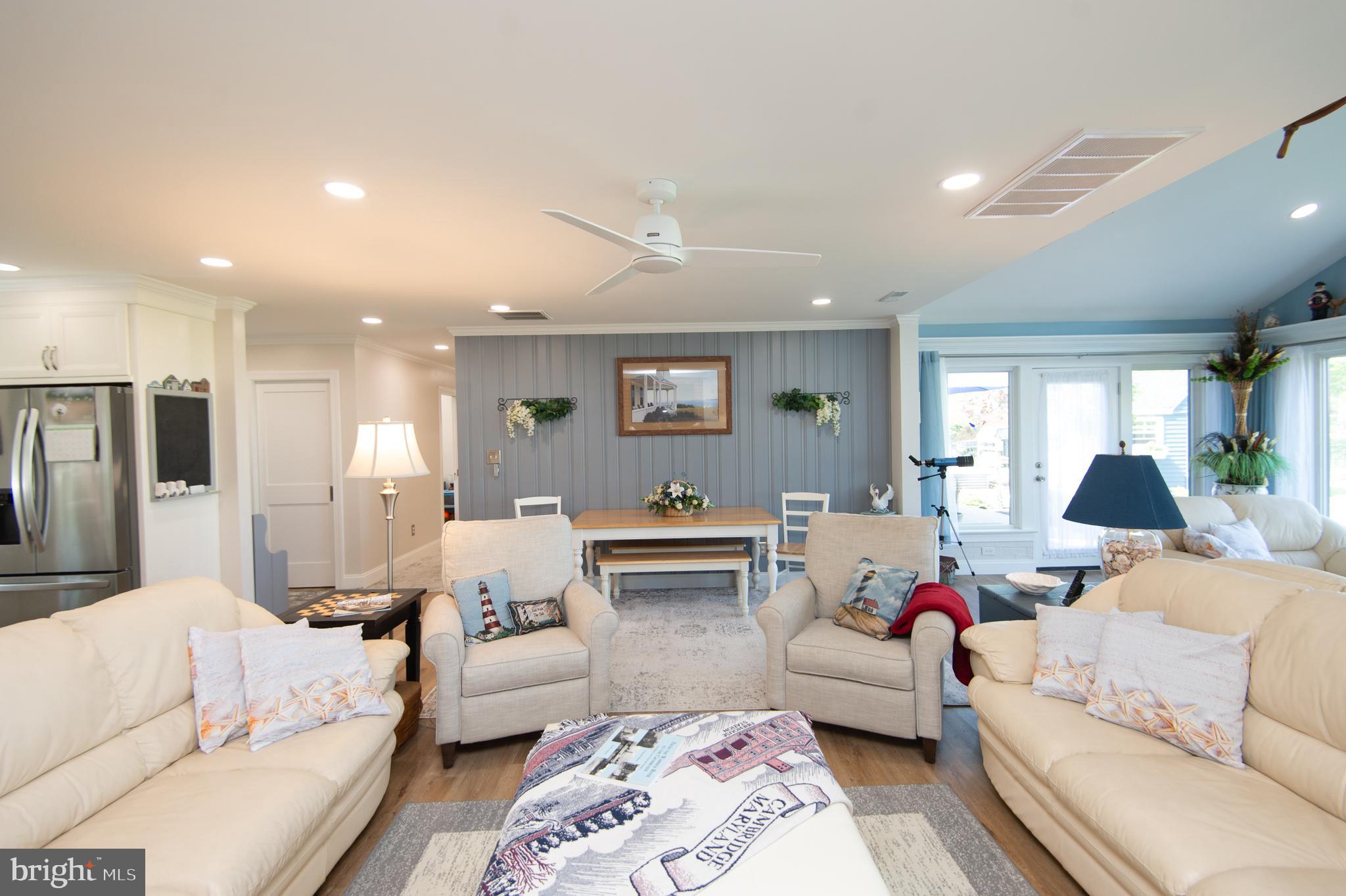 9 Hatsawap Road Cambridge, MD 21613 - Photo 19 of 78 Living Room with Fireplace