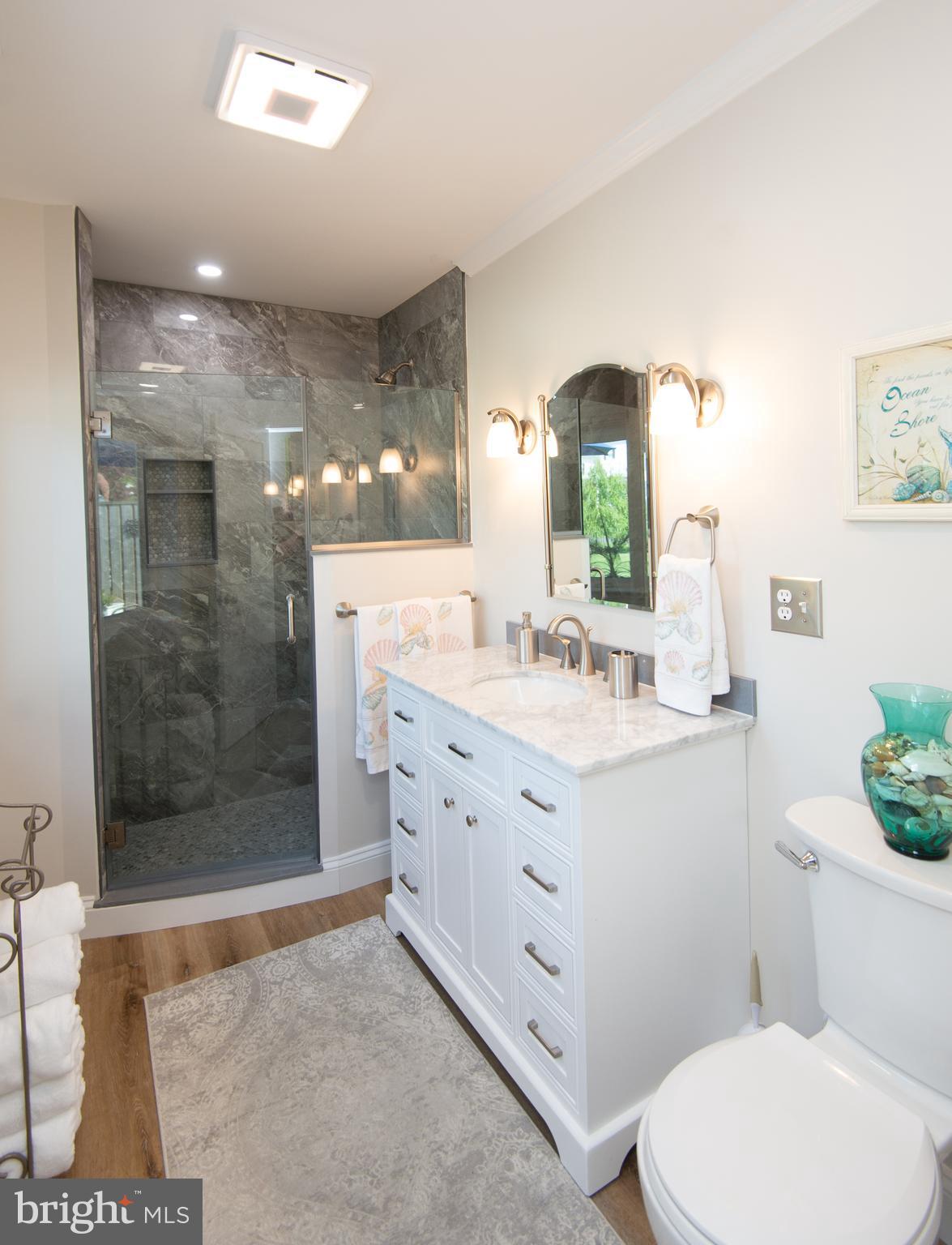 9 Hatsawap Road Cambridge, MD 21613 - Photo 40 of 78 Primary Bath w/Walk-in Shower