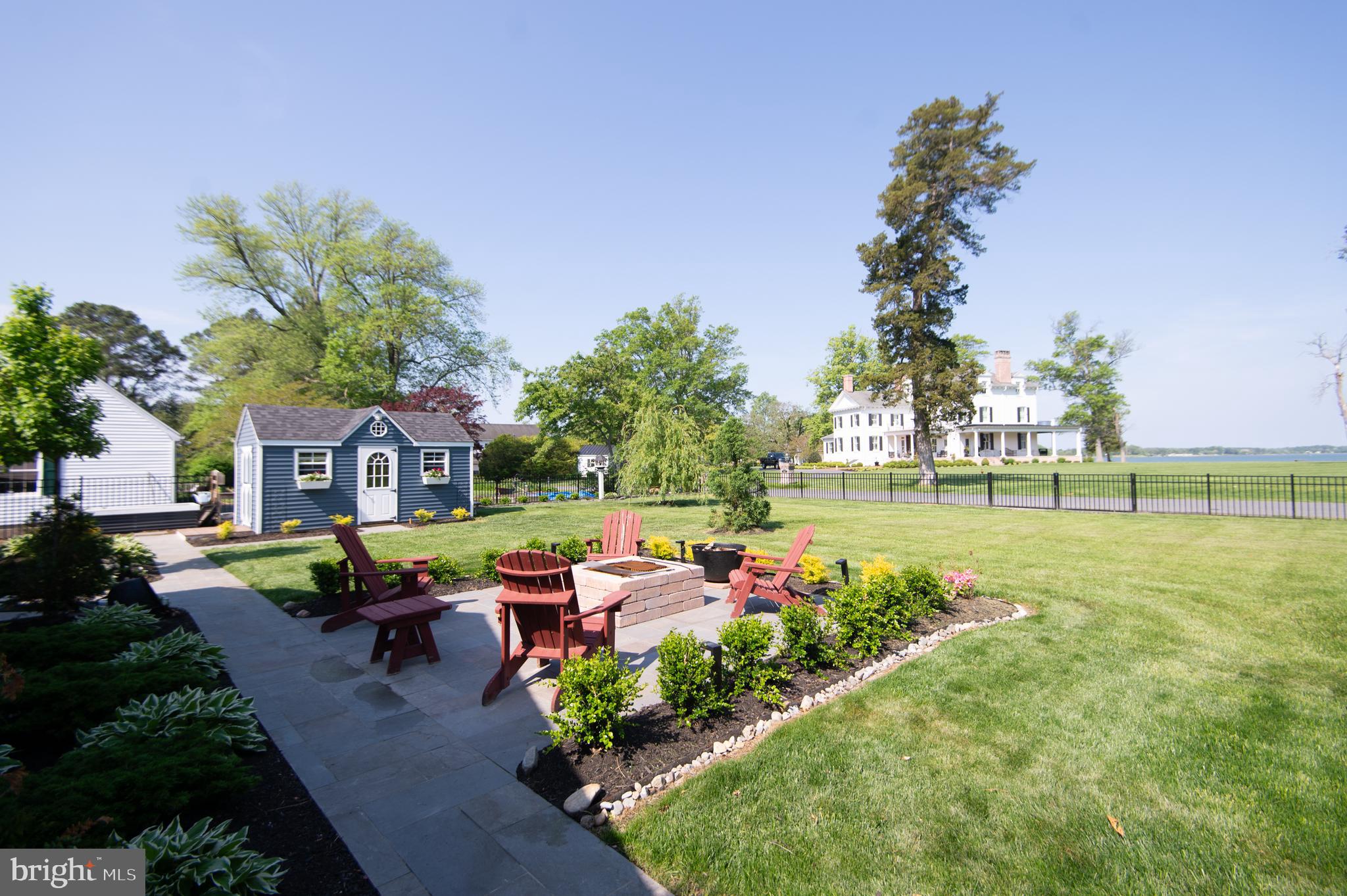 9 Hatsawap Road Cambridge, MD 21613 - Photo 57 of 78 Rear Yard with Water View