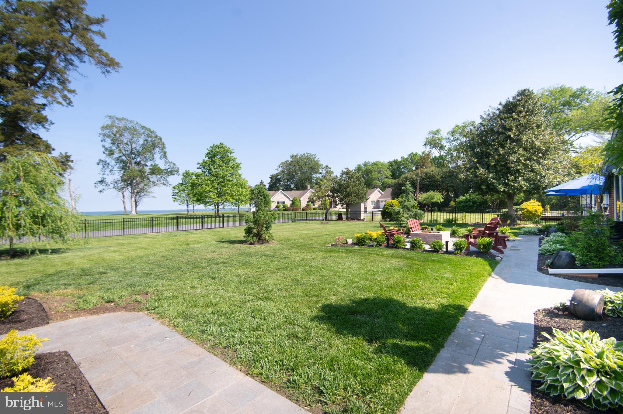 9 Hatsawap Road Cambridge, MD 21613 - Photo 61 of 78 Rear Yard with Water View