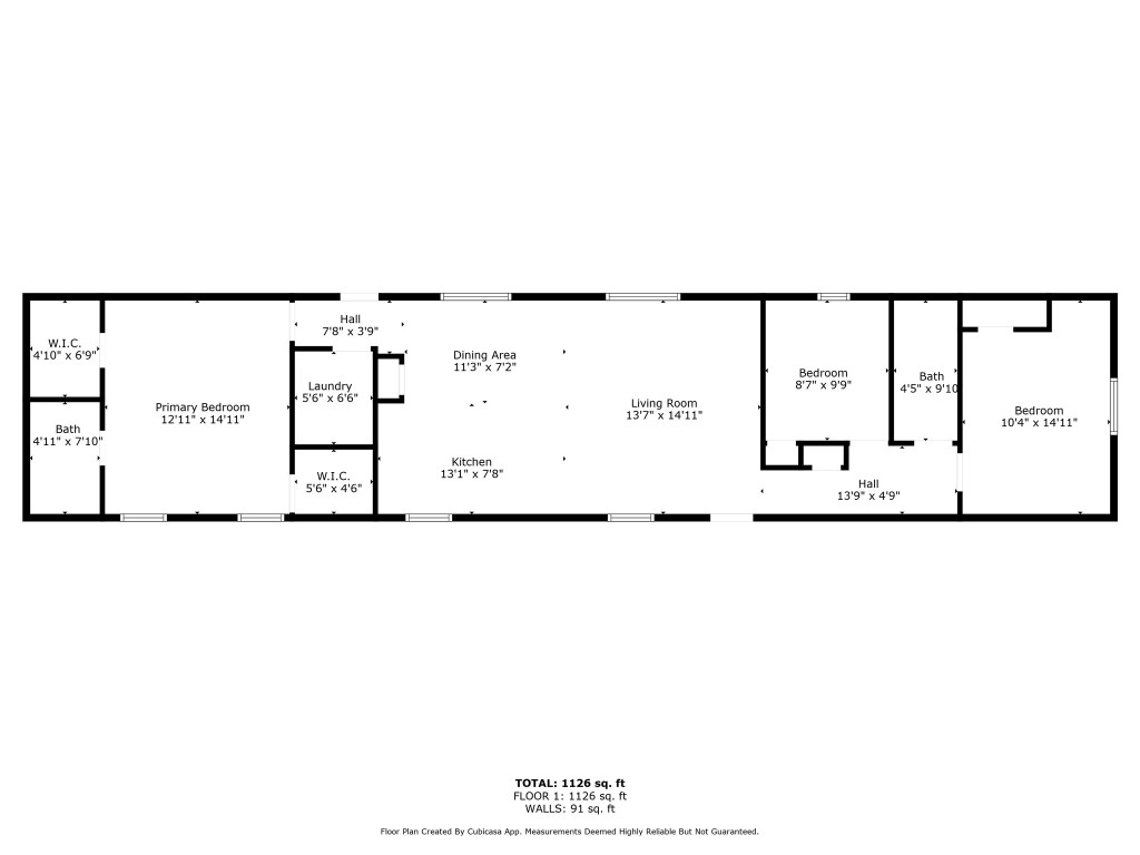 729 Lake Shore Drive Trinity, TX 75862 - Photo 27 of 38 a picture of a floor plan