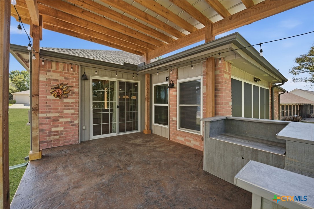 3624 Fox Run Schertz, TX 78108 - Photo 28 of 46 a view of an outdoor space with porch