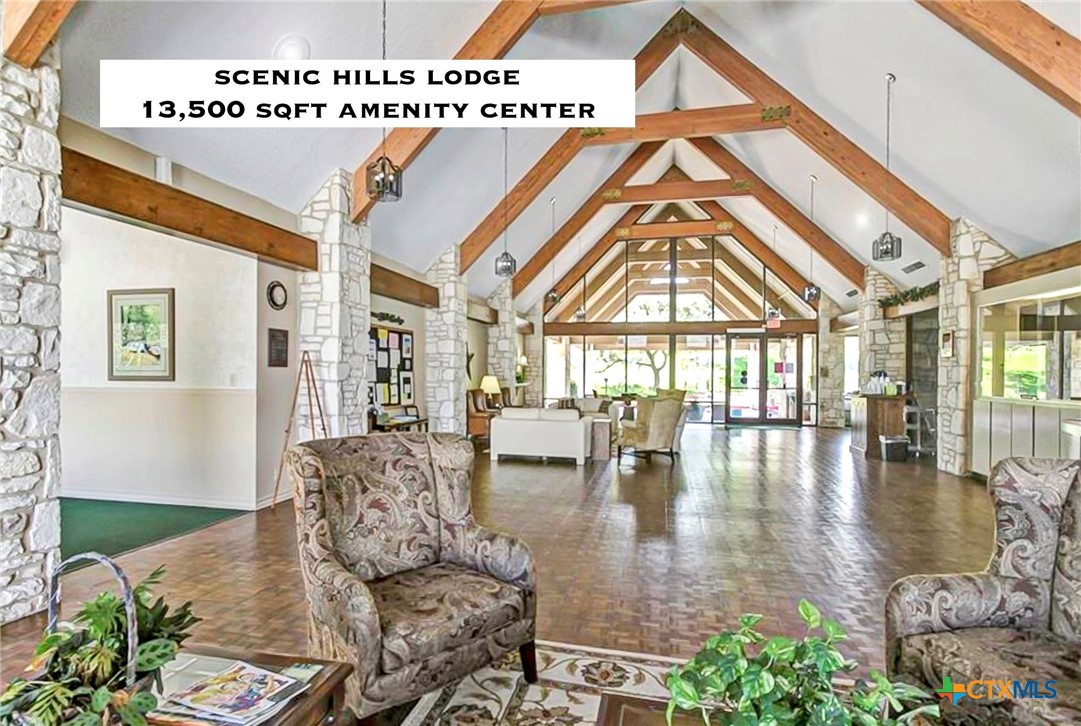 3624 Fox Run Schertz, TX 78108 - Photo 36 of 46 a living room with fireplace furniture and a large window