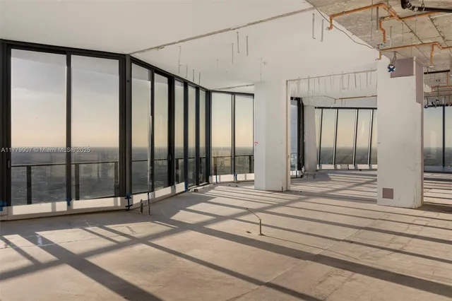 a view of a building entrance