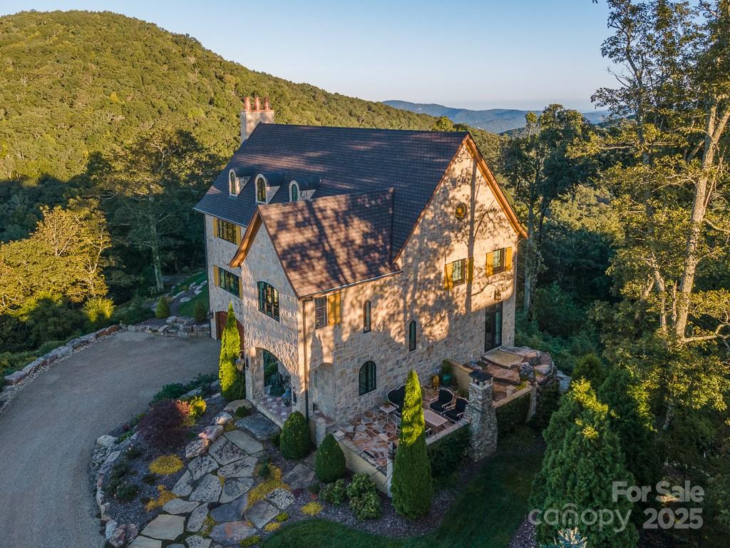 278 North Snow Ridge Drive Fairview, NC 28730 - Photo 41 of 48 an aerial view of a house